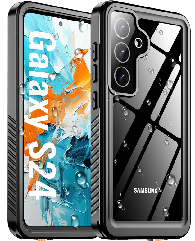 Samsung Galaxy S24 Waterproof Shockproof Case + Snap Deal.