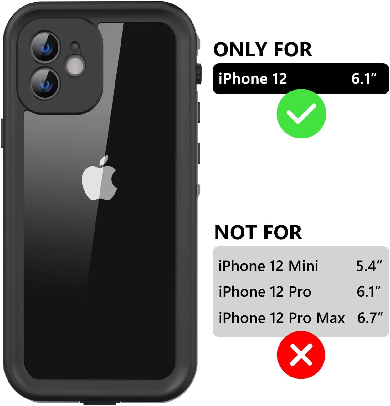 iPhone 12 Waterproof Case