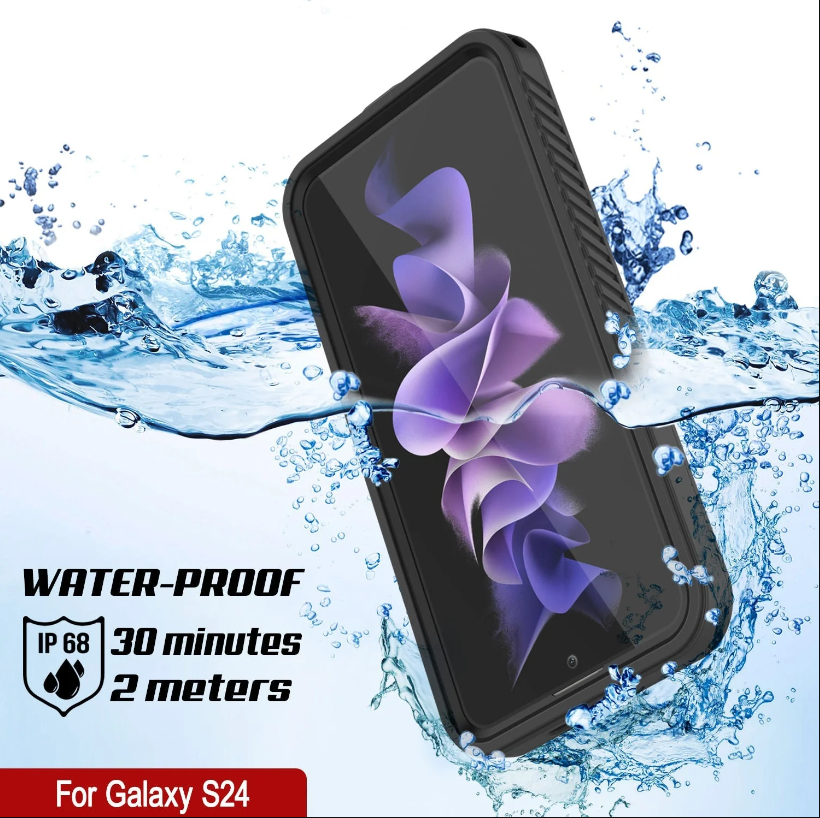 Samsung Galaxy S24 Waterproof Shockproof Case +  Snap Deal.