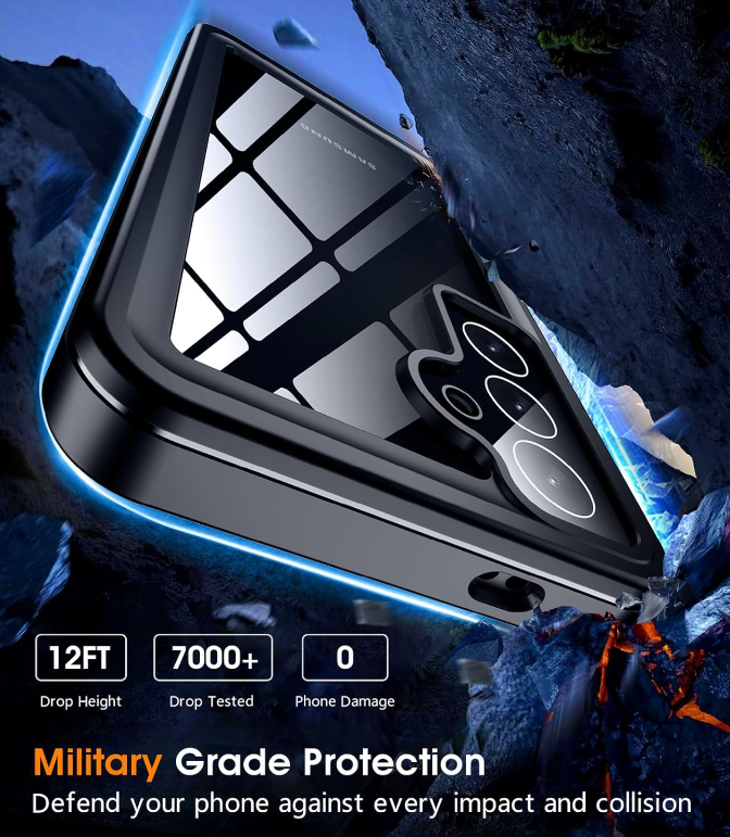 Samsung Galaxy S24 Waterproof Shockproof Case +  Snap Deal.