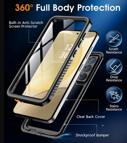 Samsung Galaxy S24 Plus Waterproof Shockproof Case +  Snap Deal.