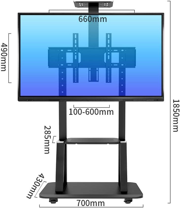 Tv Stand Cart Trolley 32 To 75 Inch Mobile Tv Cart Universal Flat Screen Rolling Trolley Console Stand +  Snap Deal.