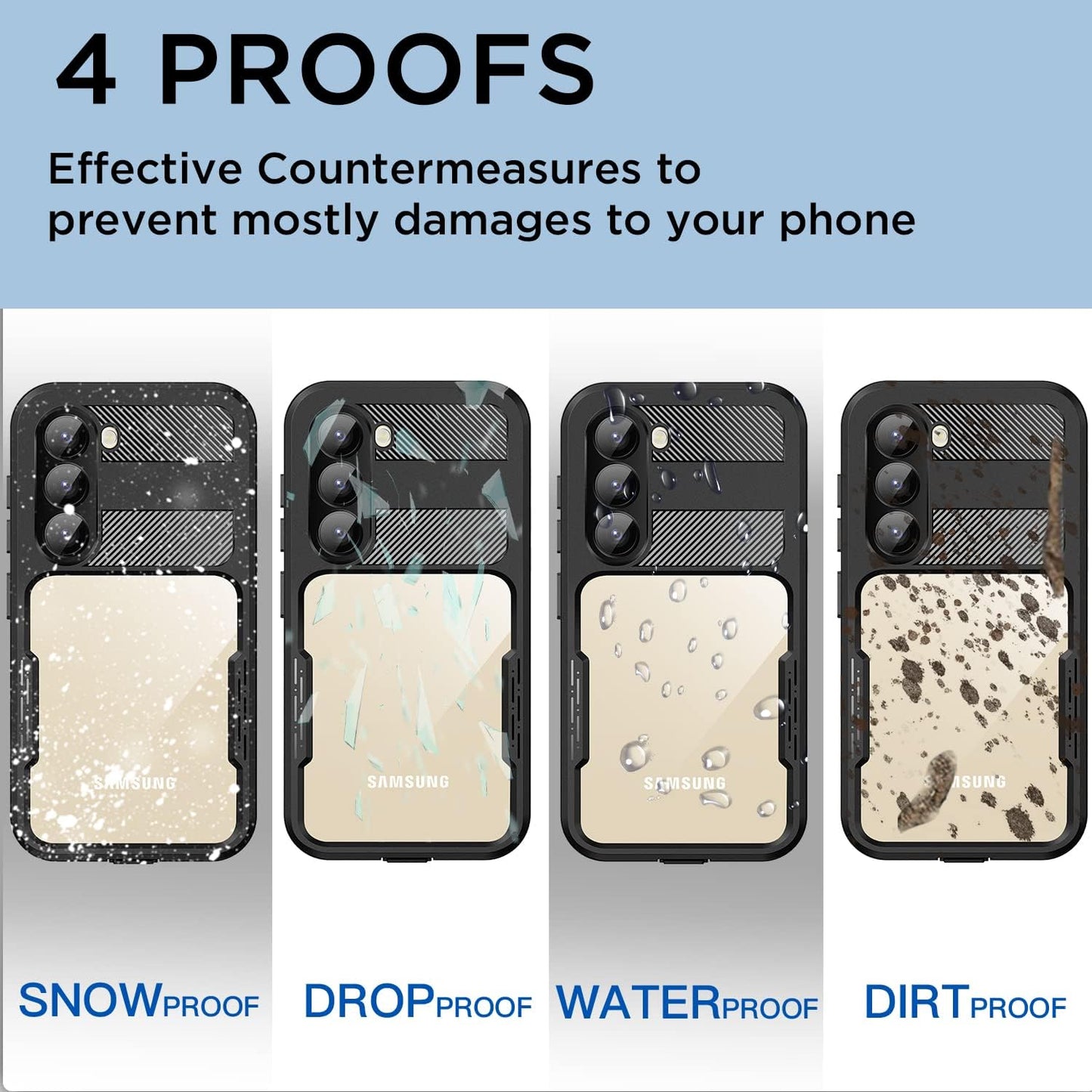 Samsung Galaxy S23 Plus Waterproof Case