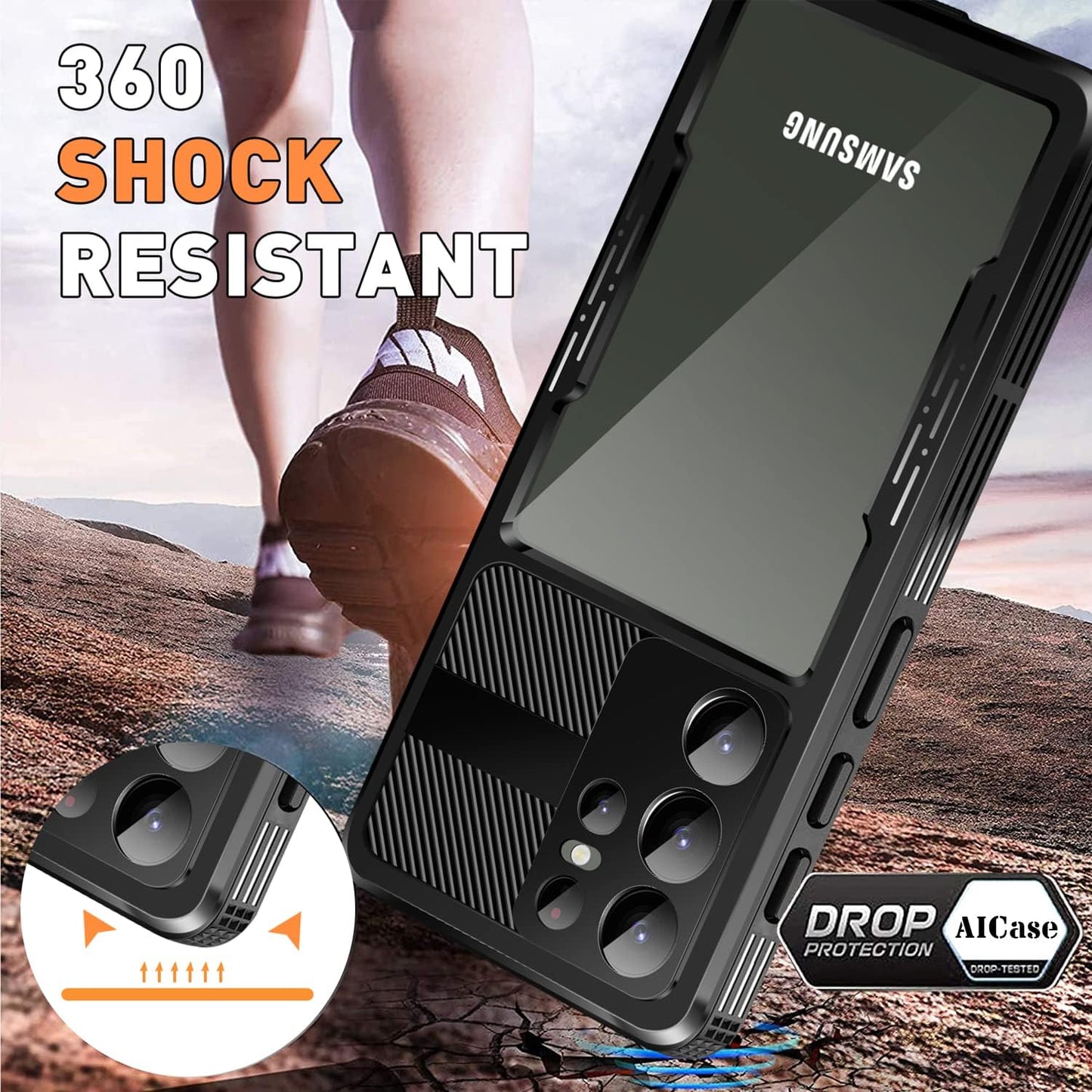 Samsung Galaxy S23 Ultra Case Waterproof