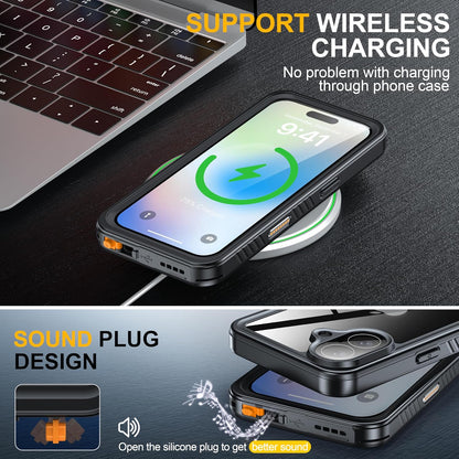 iPhone 17 Waterproof Case Shockproof Heavy Duty Case