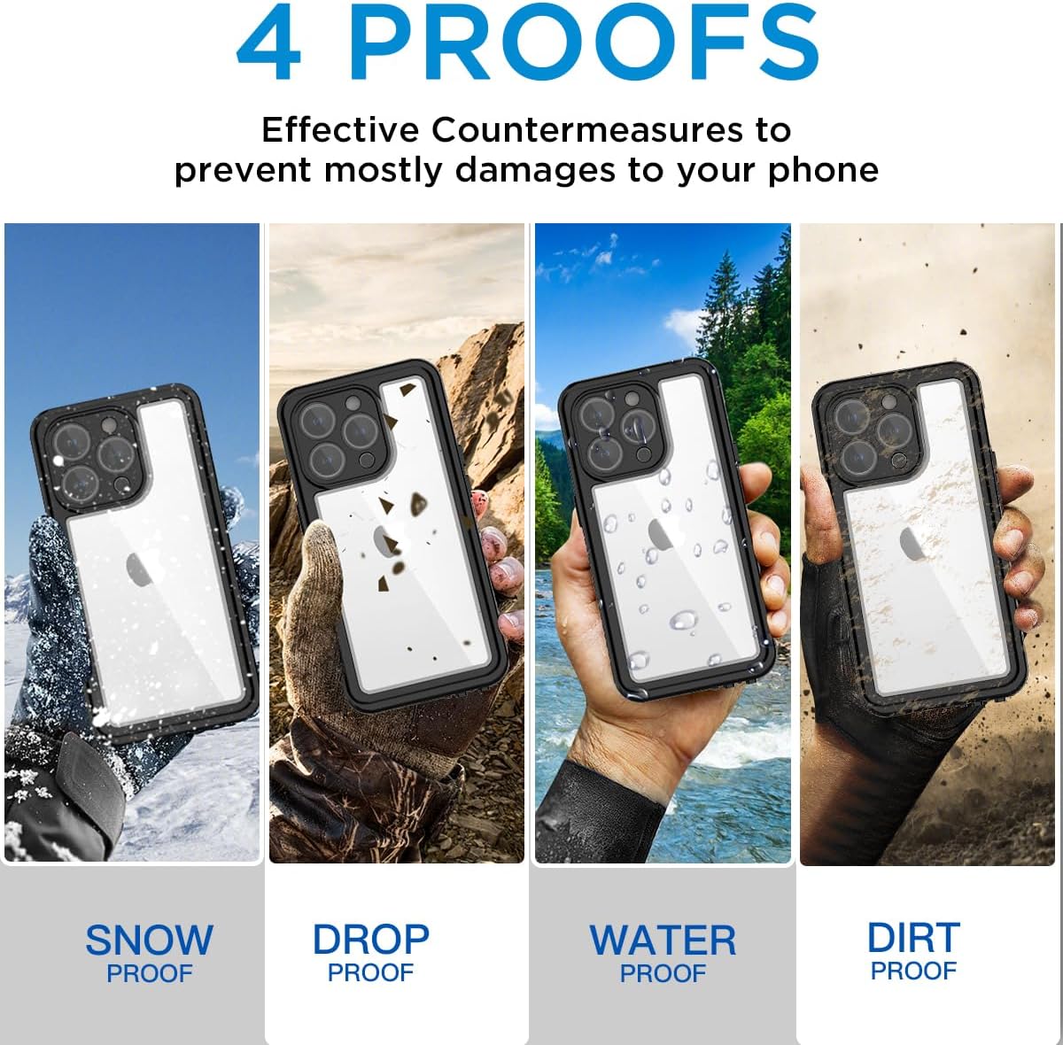 iPhone 15 Pro Max Waterproof Case