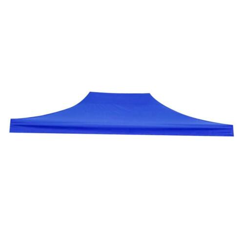 Blue canopy roof on a white background